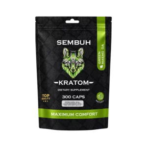 Sembuh Green Vein Kratom Capsules – Maximum Comfort – 150,000mg