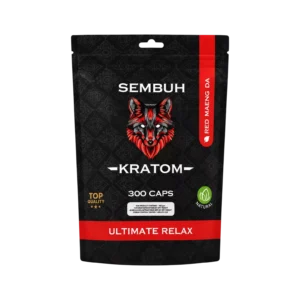 Sembuh Red Vein Kratom Capsules – Ultimate Relax – 150,000mg